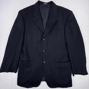 Loro Piana Arnold Brant Men’s 46R 100% Cashmere Navy Blazer Sport Coat